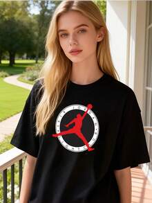 Women T-Shirts - Black - View 6