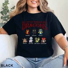 Women T-Shirts - Black - View 1