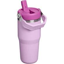 NEW 2026 IceFlow 2.0 Flip Straw Tumbler With Handle 14 Oz Twist On Lid And Flip Up Straw Leakproof Bottle Insulated Stainless Steel BPA- Soft Orchid - 柔和蘭花香型 + 14 盎司 - 查看 4