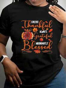 Women's Casual Summer Short Sleeve T-Shirt, 1 Piece, 100% Durable Cotton - Comfortable Round Neck, Soft And Pretty T-Shirt. - 黑色 - 查看 4