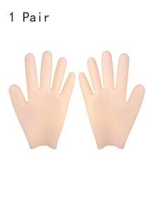 Moisturizing Gloves, Softening And Exfoliating Foot And Hand Care Tool For Dry Cracked Skin, Soft Silicone Gel, Skin Repair, Reusable, Suitable For Hand Care, Care Tool, Soft Silicone Gloves, Gel Spa Moisturizing Gloves, Gift For Mother, Travel Accessory - Multicolor - View 11