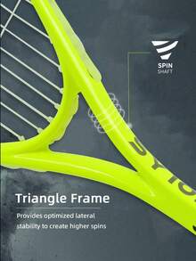 SALYWEE Gemini Composite Carbon Fiber Squash Racket, Ultra-Light, 14/19 Wire Bed For Enhanced Control – Ideal For Beginners, Holidays Gift For Squash Players, Sleek Racquet Design, Carbon Fiber Racket With Free Bag - Multicolor - View 7