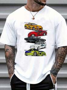 Summer Men's Crew Neck T-Shirts Gym Leisure Holiday High Quality Men's Shirts Fashion Prints Men's Clothing Festival Sweatshirt Men's Sets Men's Gifts Mexico Local C2VC - 白色 - 查看 7