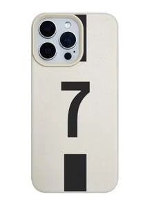 1 pieza Funda de teléfono suave de TPU para iPhone 16/15/14 Pro, con diseño de cabecera de Ronaldo, ligera, antideslizante, resistente a los arañazos, con estilo inspirado en el deporte - Multicolor - Ver 4