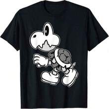 Camisetas Casuales a la Moda 2026 para Niñas y Niños, Camiseta con Personaje de Drybone, Camiseta Estampada de Manga Corta Estilo Urbano de Verano, Adecuada para la Escuela y Uso Casual de Verano, Unisex. Ropa de Verano para Niñas, Casual, Cómoda, a la Moda, Tops Versátiles para Estudiantes Jóvenes, Ropa Infantil, Conjuntos a Juego para Madre e Hija, Ropa para Hombre, Tops para Mujer, Regalos Perfectos para la Vuelta al Cole y el Día de la Madre, Se Pueden Combinar con Conjuntos para Padres e Hijos, Día del Maestro, Playera de Mujer, Unisex, Oferta Relámpago, Ofertas,Premium Pure Cotton Casual T-Shirt, Relaxed Short Sleeve Top For Ladies Young Female, Lightweight Comfy Design For Daily Life Street Style Travel Beach Shopping Regular Casual Daily Gatheringy2k playeras de hombre algodón camiseta de algodón mujer playeras de niño camisetas playeras de niña tops para adolescentes y18k mujer - Negro - Ver 6