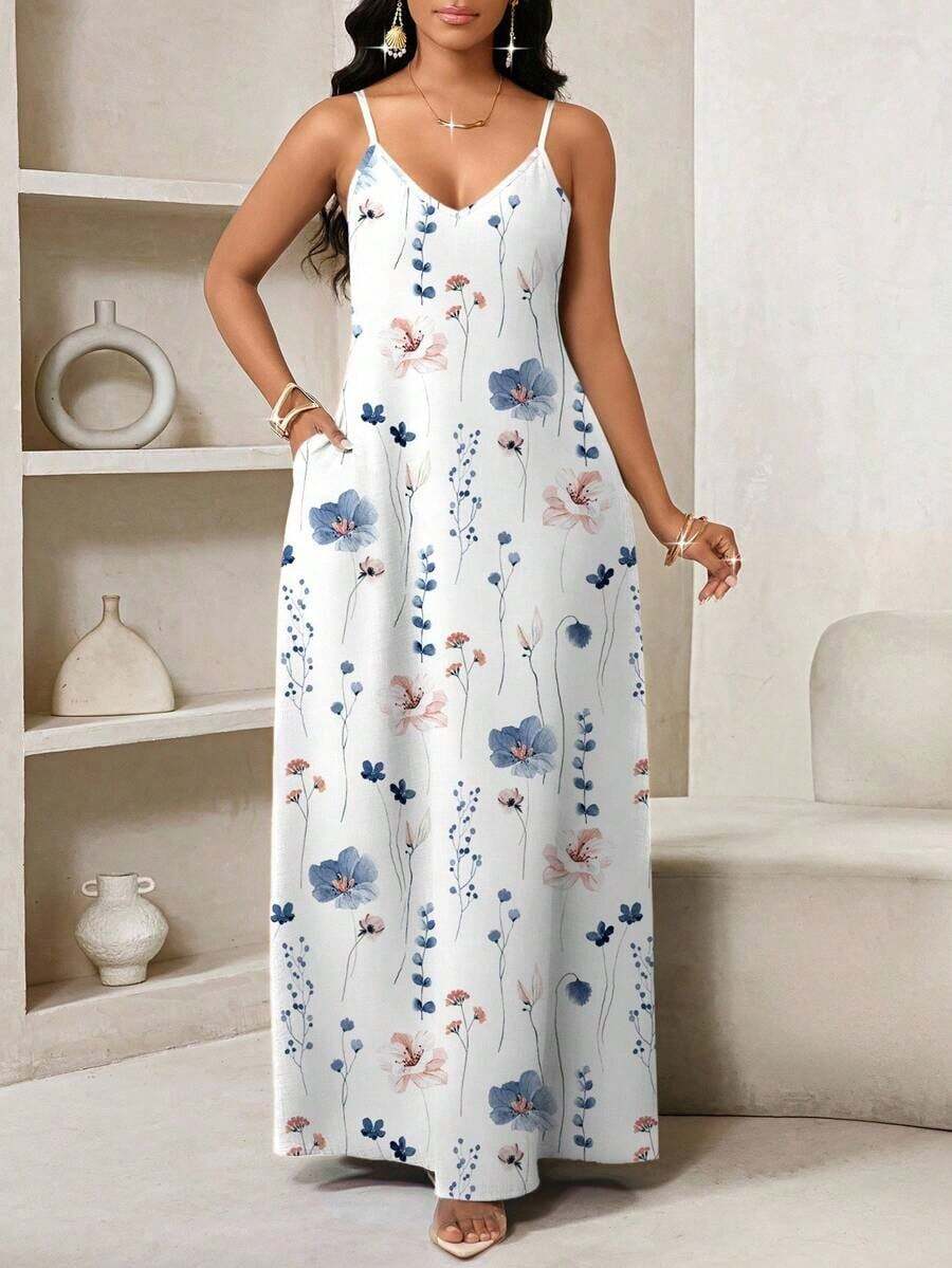 Lady Vestido largo con estampado de leopardo para mujer, estilo bohemio, sin espalda, holgado, vestido maxi suelto sin tirantes para cumpleaños, eventos, vacaciones, vestidos casuales, vestidos boho/bohemia/boho, top halter, ropa africana para mujer - Multicolor - Ver 1