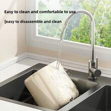 Soporte para cuchillos, estante de almacenamiento de cocina multifuncional, soporte para utensilios, bloque de cuchillos, estante para cubiertos de drenaje, estante organizador para cuchara y tenedor - 4 piezas - Ver 4