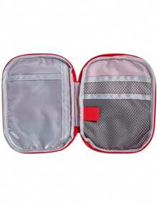 1/2/10pcs Portable Travel Medical Bag, Medication Storage Organizer,Back To School,Back To School - Red - View 7