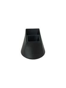 1 pieza Soporte para 2 controles remotos en negro o blanco, diseño minimalista en negro y blanco, adecuado para controles remotos de TV, aire acondicionado, iluminación y artículos de oficina, organizador práctico de escritorio - Ver 14