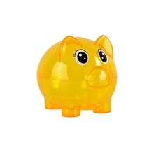 1 chiếc ống tiết kiệm hình hoạt hình trong suốt màu cam/hồng/xanh dương/xanh lá cây, hộp đựng tiền xu hoạt hình, hũ tiết kiệm sáng tạo, quà tặng mẫu giáo, quà sinh nhật/quà tựu trường cho trẻ em, hộp tiết kiệm tiền xu cho bé trai và bé gái, trang trí nhà cửa. - Heo đất tiết kiệm trong suốt - Xem 9