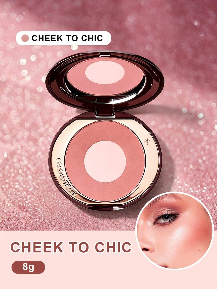 Charlotte Tilbury Cheek To Chic Pillow Talk-NET WT.8G E 0.28 OZ. - Pillow Talk - View 1