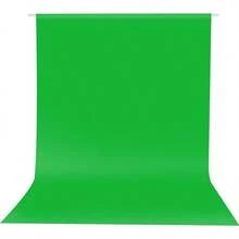 Fondo de pantalla verde de gran tamaño para fotografía, tela verde de croma para eliminación de fondo, reuniones de Zoom, fotos, videos, estudio de video, transmisión en vivo y grabación de video (Solo el fondo) - Ver 2
