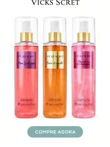 LANÇAMENTO KIT BODY SPLASH VANILLA + PURE + CHAMPAGNE 200ML - Floral - Visão 2
