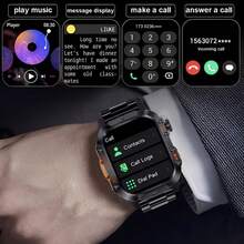 KENPANG 2026 New GPS Smart Watch, Bluetooth Call, IP68 Waterproof, 2.01" HD Screen, 100+ Sports Modes, Health Monitoring, Suitable For Android & IOS, For Men & Women, Running, Cycling, Hiking, Fitness - View 7