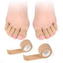 20 pièces de protecteurs d'orteils auto-adhésifs - Tissu élastique, prévient la friction entre les talons hauts et les chaussures, respirant et portable, convient pour l'extérieur, les sports, les voyages, le bureau et l'utilisation à la maison - A - Voir 7