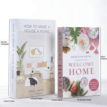 3/2pcs Decorative Faux Books, Luxury Modern Style Fake Decorative Books, Suitable For Home Bookshelf Decor, Stacking On Coffee Table, Living Room Bookcase Decor, Fashion Accents And Holiday Decoration - A - View 8