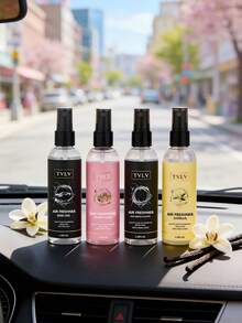 100ml Jasmine Sea Breeze Air Freshener Spray, Long-Lasting Alcohol-Free Deodorizer, Cute Women's Car Decor, Suitable For Car, Home, Bedroom, Bathroom, Office Indoor Decoration, 2-In-1 Body And Hair Mist Spray, Essential For RV Camping, Gift For Men, Women, Couples - Multicolor - View 5