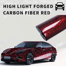 1pc Multi-Size Glossy Car Wrap Vinyl Sticker, Home Decor Wall Paper, Tabletop Decal, Made Of Polyethylene Terephthalate (PET) Material, Suitable For Car, Motorcycle, Furniture Customization - one-size - View 2