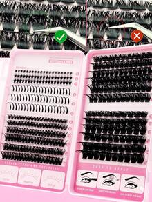 Rikuaild 378/414/468 sợi mi giả D Curl dung lượng cao, mi dưới + mi nhọn + 60D + 150D + 200D dày, mềm mại, nhẹ và tự nhiên, phù hợp cho trang điểm mắt hàng ngày, mi giả có gai và mi dưới, mi dưới, mi dưới cùng. - D - Xem 7