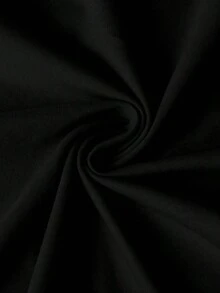 Camiseta de manga corta de moda para primavera y verano de 2026, hecha en México, 180 gramos. Estampado de dibujos animados, modelo de pareja, apta para uso interior o exterior. Cuello redondo, unisex, ideal para oficina y ocio. Paquete de una pieza. - Negro - Ver 5