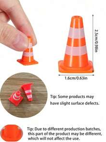 Cọc tiêu giao thông mini bằng nhựa, biển báo giao thông mini, rào chắn, rào chắn mô hình giao thông, biển báo hàng rào thu nhỏ, bộ cọc tiêu chắn đường xây dựng, mô hình rào chắn, biển báo đỗ xe mini, thích hợp cho sân chơi cát, kỹ thuật, xây dựng, trò chơi nhập vai. - A - Xem 5