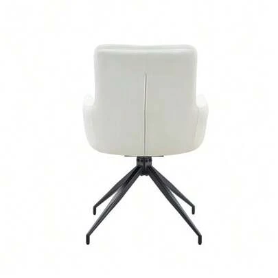 [Set Of 2] European Swivel Chair In A Lightweight Luxury Design, 360° Sound-Swivel, Set Of 2 For Dining Rooms / Relaxation Areas.