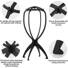 9-Piece Portable Wig Stand Set For Multiple Wigs - 1 - View 7