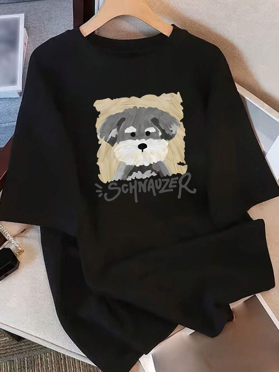 Women T-Shirts - Black - View 1