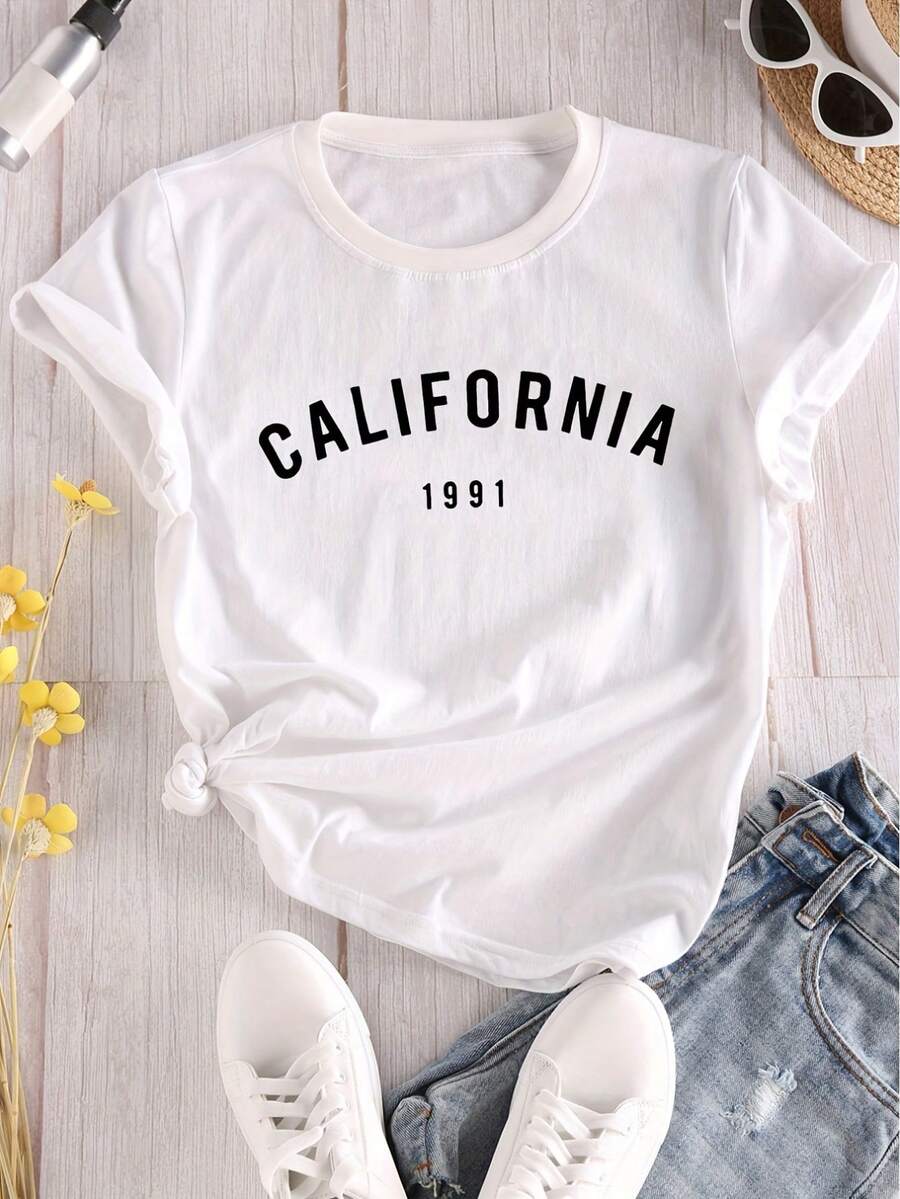 Women T-Shirts - White - View 1