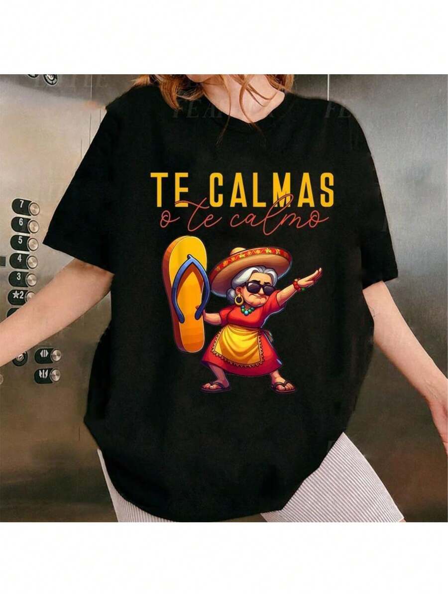 Women T-Shirts - Black - View 1
