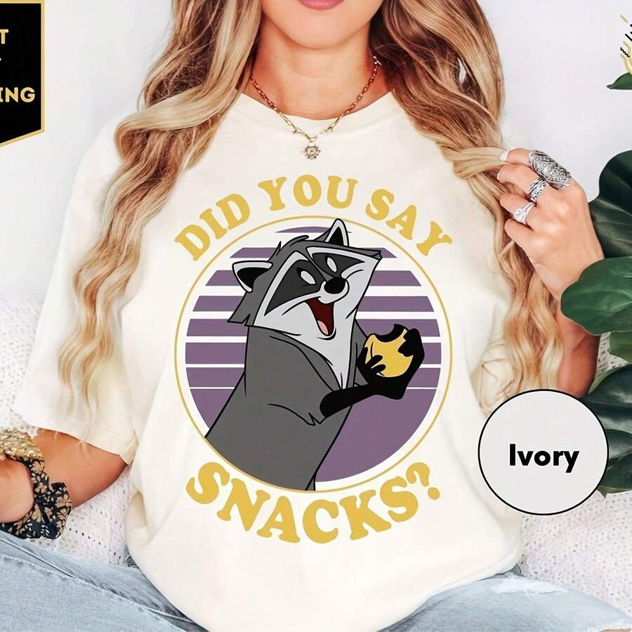 R Meeko Rac , Did You Sanacks , Pohontas , Land Matching Family - Blanco - Ver 1