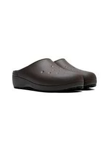 Giày Crocs nam và nữ, mẫu mới mùa hè 2026: Dép bít mũi Crocs Classic Quiet Clog nhẹ và thoải mái 209968-206 - Cà phê nâu - Xem 3