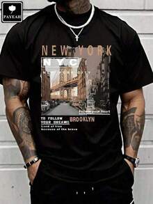 Camisetas estilo anime, ropa casual de calle para hombre, vista de la calle de Nueva York, Brooklyn, camisetas a la moda, camisetas casuales estampadas de manga corta para hombre - Camisetas básicas de verano para hombre (tallas S-XXXL). Estampado, Retro, Estampado, Camisas Estampadas, Camisetas Estampadas, Camisetas, Camisetas Estampadas, Estilo Occidental, Camisetas Estampadas Negras. ,Camisetas con diseños gráficos para niños pequeños, Camisa de manga corta para hombre,aptas para el uso diario,Camisa de mujer,Camiseta de apoyo al Mundial,Camisetas con temática de primavera 2026 - Negro - Ver 6