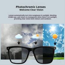 Lenovo Bluetooth Glasses And Earphones In One GL1, High-Definition Call Noise Reduction + Polarized Lenses, Essential For Sports And Cycling, Wireless Contactless Music Glasses, Compatible With Apple. - View 6