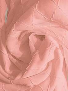 Falda plisada de línea A de gasa versátil y elegante para uso diario, de estilo de moda para mujer, verano - Rosa - Ver 4