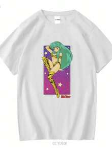 playeras de mujer Hook Ups Skateboard Lum Chan T Shirt S-3XL vintage Washed Unisex Comfortable Versatile Slightly Stretched fashion - Blanco - Ver 1