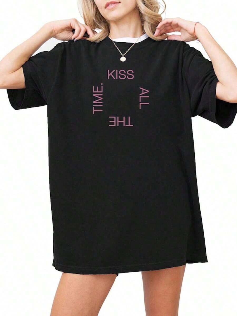 Women T-Shirts - Black - View 1