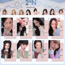 Hearts2Hearts Idol Photo Card Set, Popular Group Support Cards, Classic K-POP Collectible Cards, Holiday Gift, New Collectible Greeting Cards, Card Display Collection - Multicolor - View 5