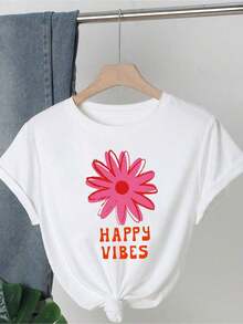 Women T-Shirts - White - View 1