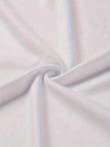 Summer Casual T-Shirt For Women With Maosa Print - Breathable Round Neck Top, Medium Stretch, Machine Washable, Perfect For Spring And Summer Outings And Everyday Wear, Soft Fabric T-Shirt. Fashion All-Match Women's Short Sleeve T-Shirt, Basic Style For Inner & Outer Wear - 白色的 - 查看 8
