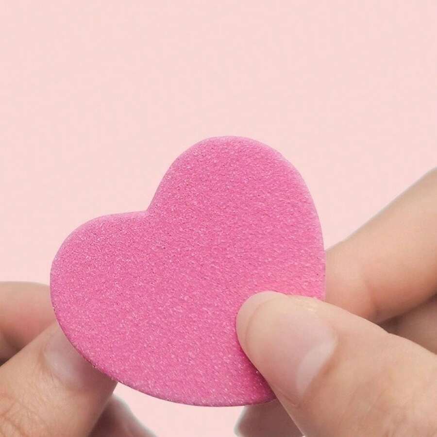 Bộ dụng cụ làm móng nghệ thuật 3 món - Bút chấm pha lê, dụng cụ mài móng hình trái tim và dũa móng lấp lấp lánh dành cho móng giả. - Nhiều màu - Xem 1