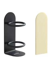 Portaspazzolino elettrico da parete senza foratura (1 pezzo) - Scaffale di stoccaggio per il bagno. Questo innovativo supporto può essere posizionato sul bancone o montato a parete, e presenta fori di drenaggio per prevenire che l'umidità e i residui influenzino la porta di ricarica. Perfetto per bagni, dormitori e luoghi simili, è una soluzione di stoccaggio domestica creativa e pratica. - Multicolore - Visualizzare 8