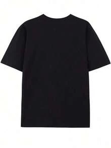 Camisetas de Algodón de Alta Calidad para Mujer, Originales y Autorizadas por , Camisetas con Estampado de la Familia de Ibrahimovic de , Camisetas de Algodón Estilo Urbano con Dibujos Animados, Camisetas Elegantes y a la Moda para Mujer, Camisetas para Fanáticos de los Dibujos Animados, Regalos para Amantes de los Dibujos Animados y Regalos para el Día de la Madre. Camiseta unisex de algodón holgada de manga corta y cuello redondo estilo vintage urbano. Blusas para mujer. blusas.blusas casuales para dama. - Negro - Ver 2