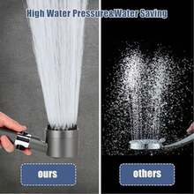 High Pressure Filtered Shower Head With Handheld - Multiple Spray Modes, ON/OFF Switch, Power Wash For Hard Water & Pet Bath - 1 cái - Xem 3