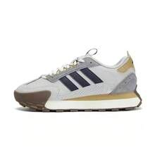 Adidas Giày chạy bộ đế dày giảm sốc FUTRO mới dành cho nam và nữ - Xám/Xanh lam/Vàng - Xem 6