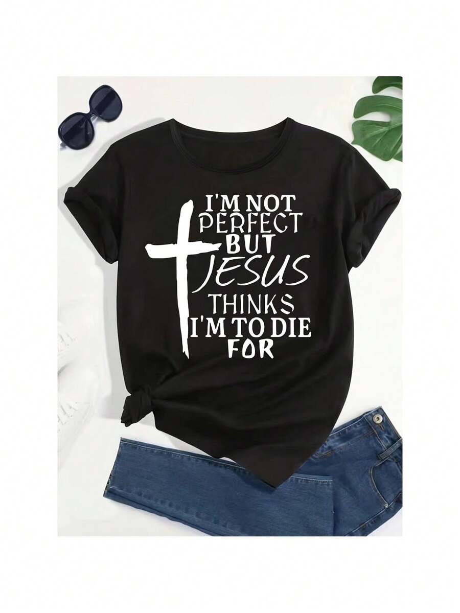 Women T-Shirts - Black - View 1