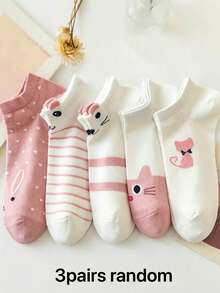5 paires de chaussettes fines pour chevilles de femmes, chaussettes respirantes pour étudiants, chaussettes à faible col avec évacuation de l'humidité, polyvalentes pour le printemps/l'été - Multicolore - Voir 12