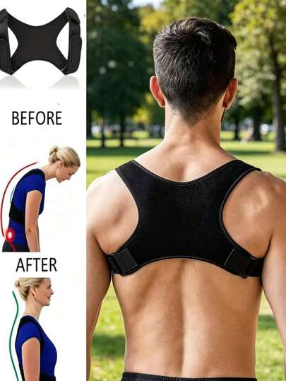 1 Set Of Invisible Orthodontic Belt, Orthodontic Appliance, Fixation Strap, Suitable For Adult Men And Women, Outdoor Sports Accessory, Auxiliary Training Tool, For Correcting And Preventing Hunchback, Christmas, Thanksgiving, New Year Holiday Gift, Fitness Accessory