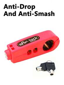 Universal Anti-Theft Throttle And Handlebar Lock, Bicycle Lock, Bicycle Accessories, Suitable For Motorcycles, Bicycles, Electric Bicycles And Scooters - Lightweight Waterproof Plastic Grip Lock/Anti-Theft Clamp, Portable Handlebar/Pole Security Device, Can Fix Throttle Twist And Steering; One-Handed Quick Installation, Key Or Password Option; Suitable For Commuters, Delivery Riders, Students, Off-Road Riders, Garages, Parking Lots, Travel, Camping And Outdoor Storage - Multicolor - View 17