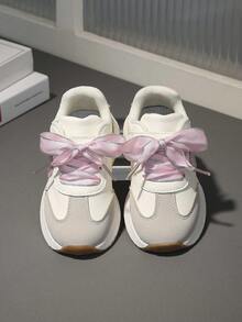 1 Pair New Children All-Season Casual Outdoor Sports Shoes, Princess Heart Style Versatile - Baby Pink - View 5